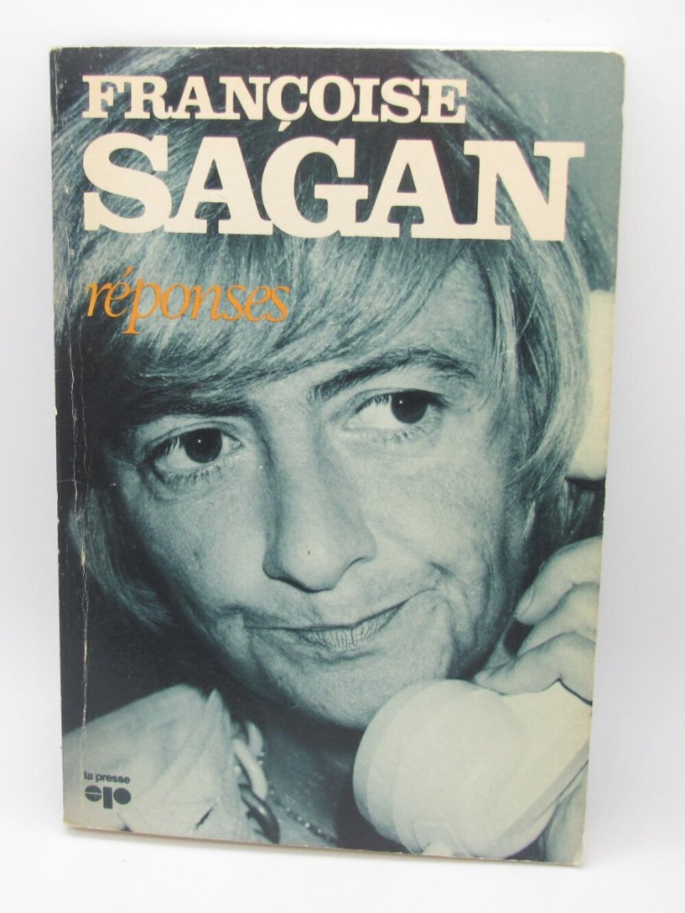Livre Francoise Sagan - Reponses French